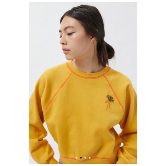 Kimchi Blue Grow Your Own Way Carrot Sweatshirt - Picture 2 of 6